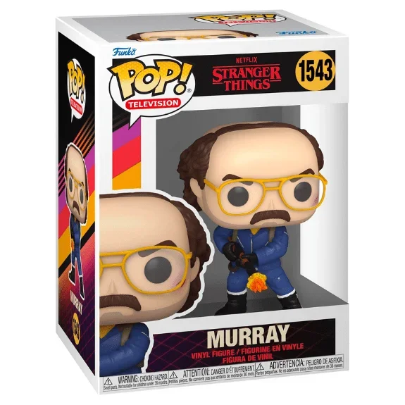 Funko Pop! Murray Flamethrower #1543 from Stranger Things