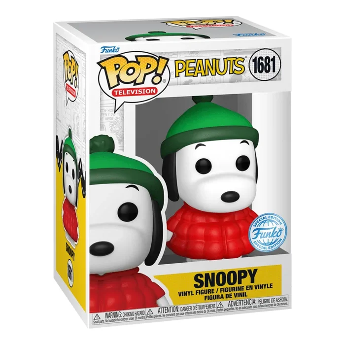 Funko Pop! Vinyl – Peanuts – Snoopy in Coat (chase)