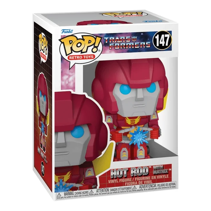Funko Pop! Vinyl – Transformers – Hot Rod w/Matrix