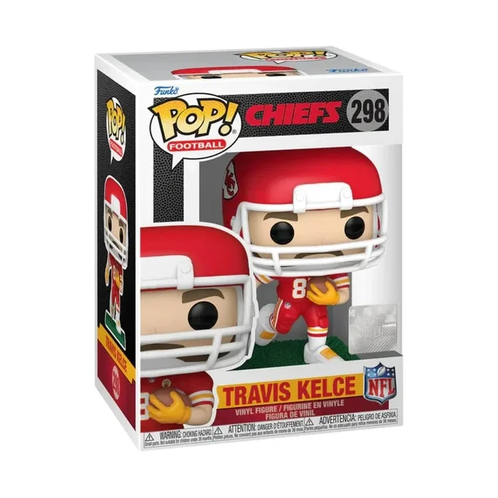 Funko Pop! Vinyl – Travis Kelce – Red and White NFL Chiefs
