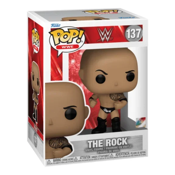Funko Pop! Vinyl – WWE – The Rock Collectible Figure