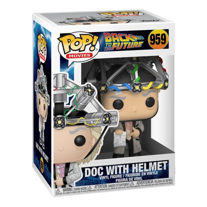 Funko – Pop! Vinyl – Back to the Future – Doc With Helmet