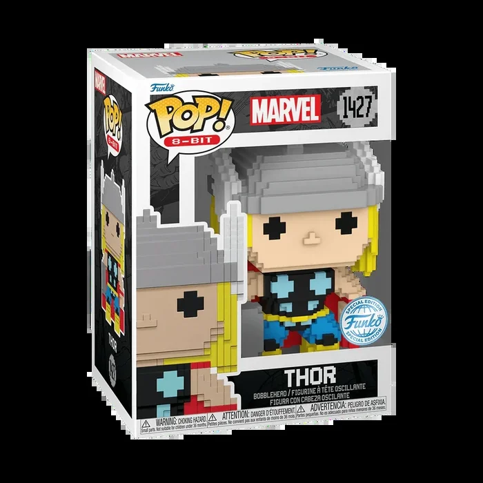 Funko Pop! Vinyl Marvel 8 Bit Thor Figure Collectible #1427