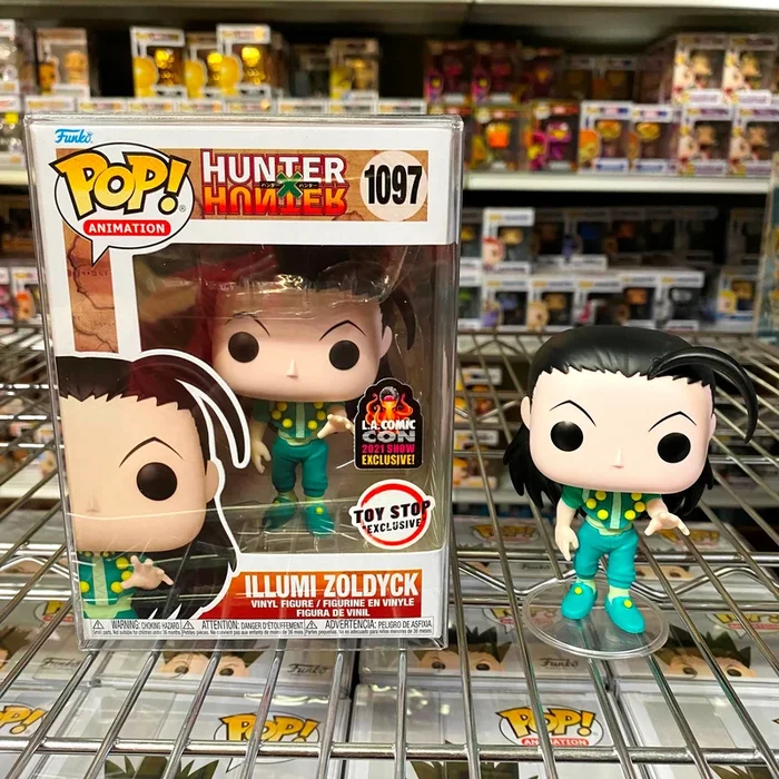 Funko Pop X Hunter : LA Comic Con Toy Stop Exclusive : Illumi Zoldyck #1097