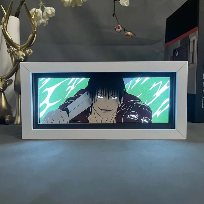Fushiguro Toji LED動漫燈盒 – Jujutsu Kaisen 3D Night Light Decor