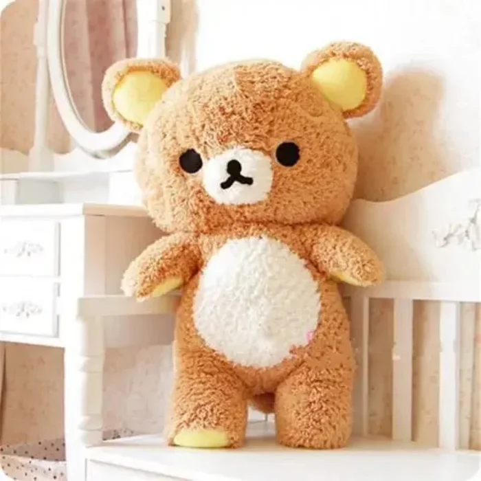 Fuzzy Rilakkuma Brown Bear Plush