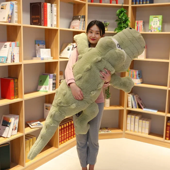 Giant Crocodile Companion Plush