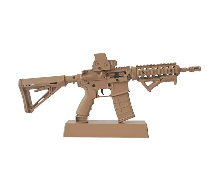 GoatGuns 1/3 Scale Die Cast AR15 Model Rifle Coyote Camo AR-COYOTE