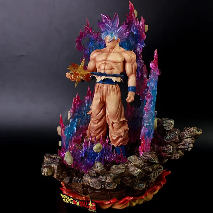 Goku Ultra Instinct Collectible人物 – 七龍珠,35厘米,發光動作雕像