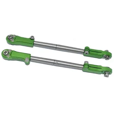 GPM Aluminum Adjustable Front Steering Tie Rod Green : 1/5 Kraton & Outcast 8S