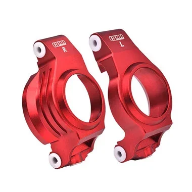 GPM Racing Aluminum 7075 Alloy Front C Hubs Red for Traxxas X-Maxx / XRT