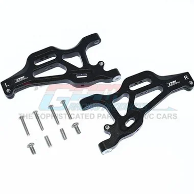 GPM Racing Aluminum Front Lower Arms Black : 1/7 Mojave 6S BLX