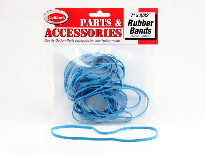Guillows 119 3/32″x7″ Rubber Band (10 Pack)
