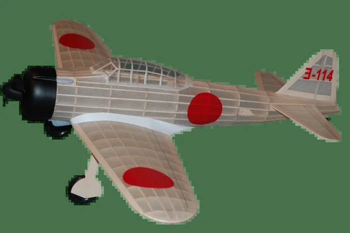 Guillows 404 1/16 Japanese Zero 27″ Balsa Display Model Kit