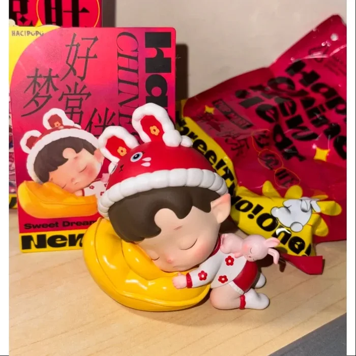 Hacipupu Pop Mart Three! Two! One! Chinese New Year Series Sweet Dreams