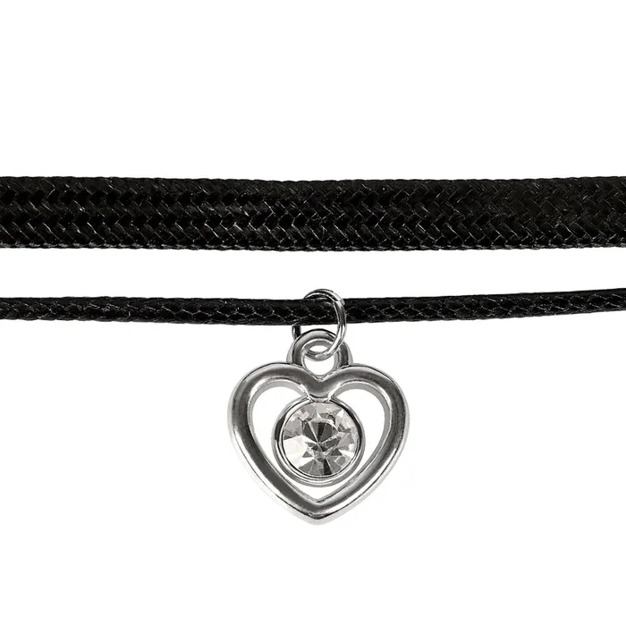 Heart Charm Choker