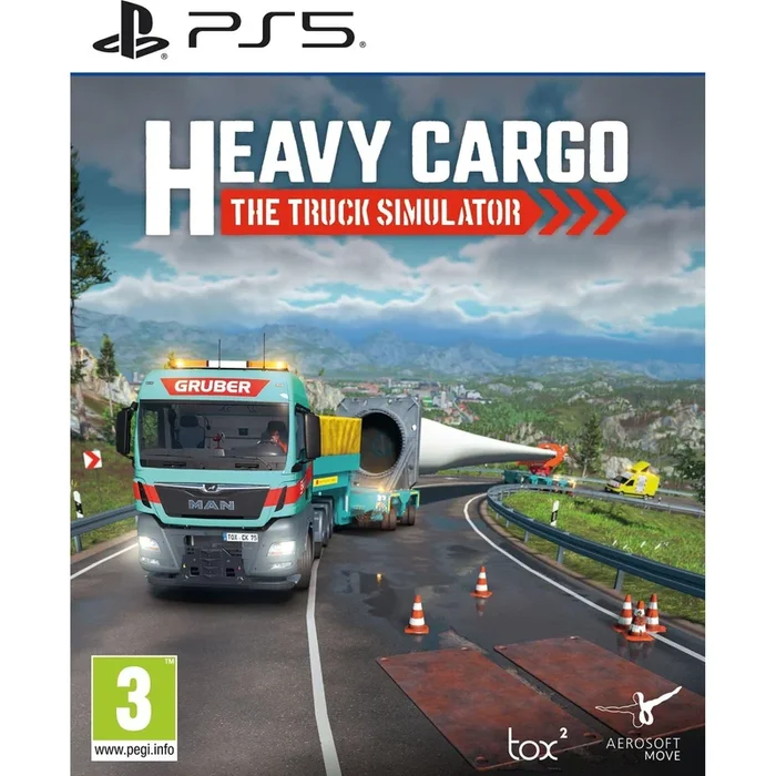 Heavy Cargo Truck Simulator – PlayStation 5 (Disc)