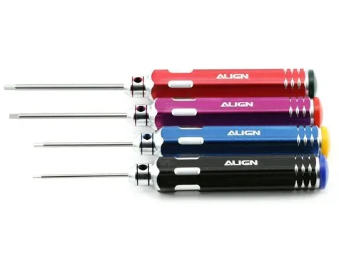 Hexagon Screw Driver Set (1.5, 2.0, 2.5, 3.0mm)