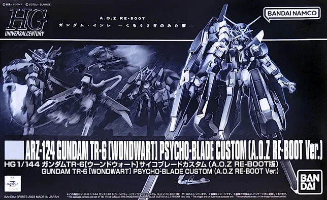 HGUC Gundam TR-6 Woundwort Psycho-Blade Custom [AOZ Re-Boot Ver.] 1/144