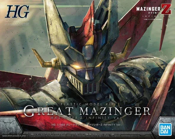 HIGH GRADE (HG) 1/144 GREAT MAZINGER (MAZINGER Z: INFINITY VER.)