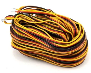 Hitec 57417 Servo Wire 50′ 3 Color
