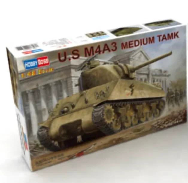 Hobby Boss 84803 1/48 U.S. M4A3 Medium Tank Model Kit