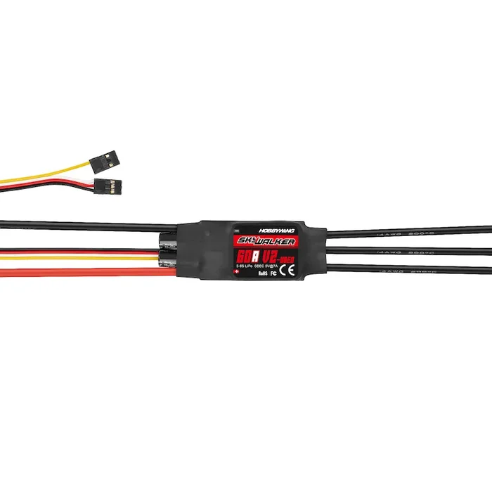 HobbyWing SkyWalker 60A V2 ESC (3-6S)