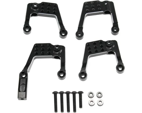 Hot Racing Aluminum Front & Rear Adjustable Shock Towers for Associated Enduro