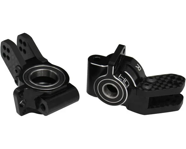 Hot Racing Aluminum Rear Hubs Heavy Duty Bearings for Arrma Kraton/Talion/Typhon/Limitless/Infraction