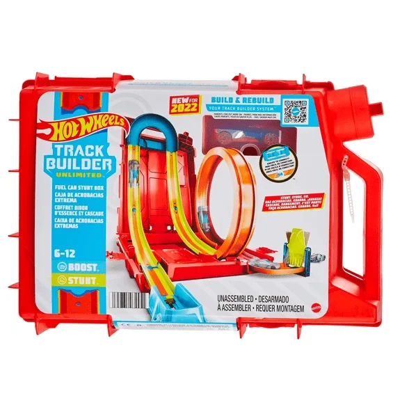 Hot Wheels Track Builder Unlimited Fuel Can Stunt Box