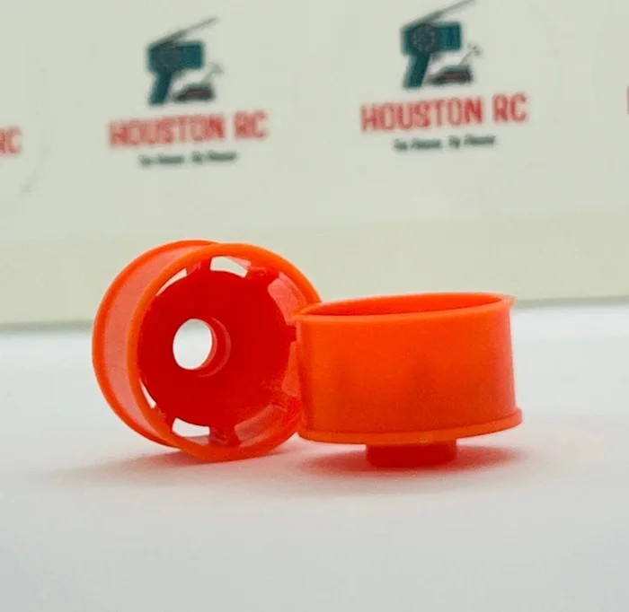 HRC Rear Wheels (Gulf Orange) – +3mm offset (11mm)
