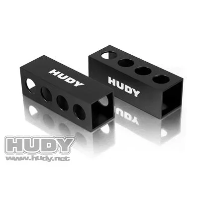HUDY CHASSIS DROOP GAUGE SUPPORT BLOCKS 30MM FOR 1 / 8 OFF-ROAD – LW (2)