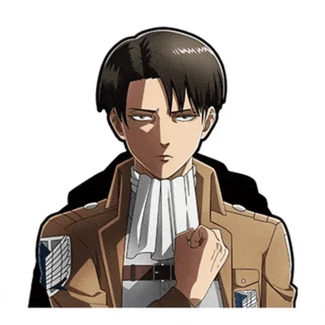 Humanity’s Strongest Anime Car Decal Sticker – Levi Ackerman | 12.4x13cm Motion Vinyl