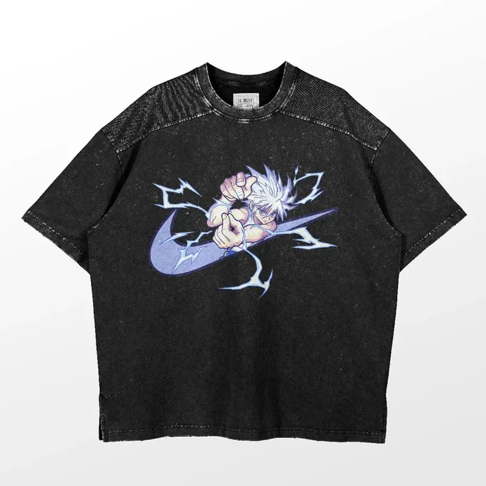 Hunter x Hunter Killua Zoldyck Lightning Strike Graphic T -Shirt – Anime Action Apparel