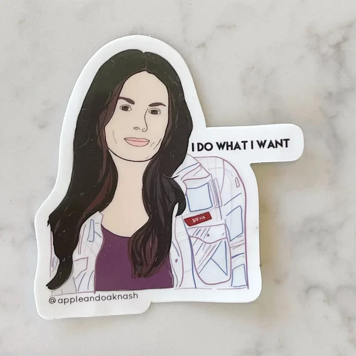 i do what i want {stevie} sticker