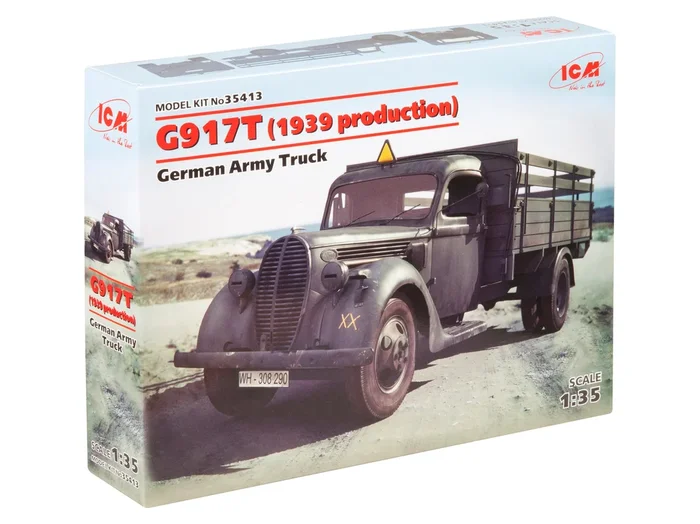 ICM Models 35413 1/35 German Army Truck G917T (1939 production) Model Kit