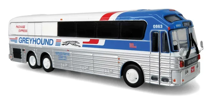 Iconic Replica 87-0462 HO Scale 1986 Eagle Model 10 Bus – Grayhound Package Express