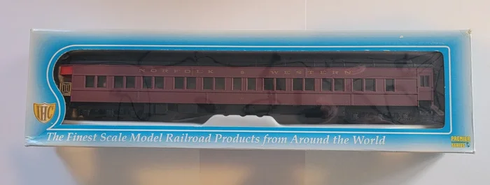 IHC 49514 HO Scale Heavyweight Observation Car Norfolk & Western N&W 581 – NOS