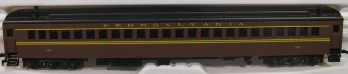 IHC 49541 HO Scale Heavyweight Coach Car Pennsylvania PRR 3417 – NOS