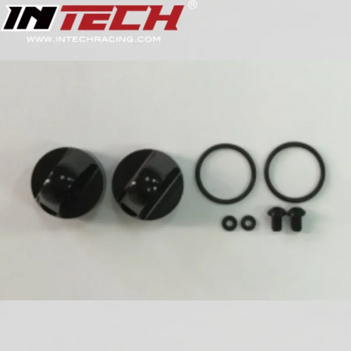 INTECH Racing 300096-SET Shock Cap Set w Hardware
