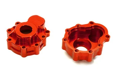 Integy Aluminum Alloy Portal Outer Housings : Traxxas TRX-4 C27975RED