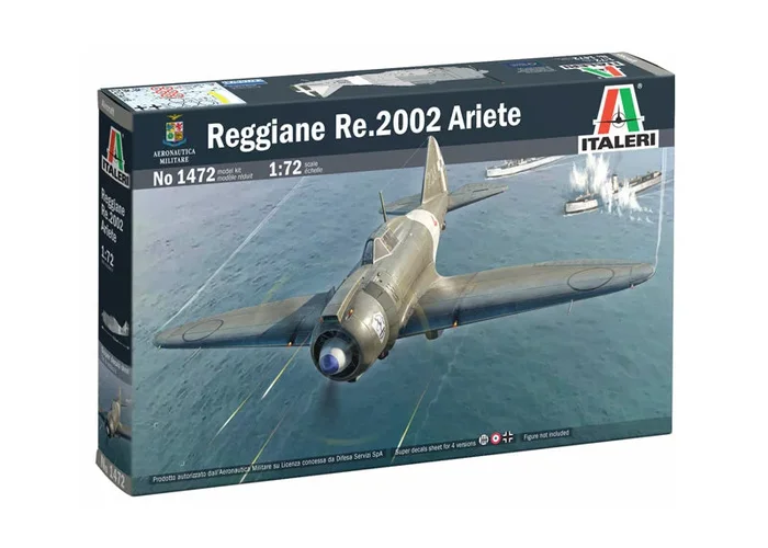 Italeri 1472 1/72 Reggiane Re.2002 Ariete Model Kit