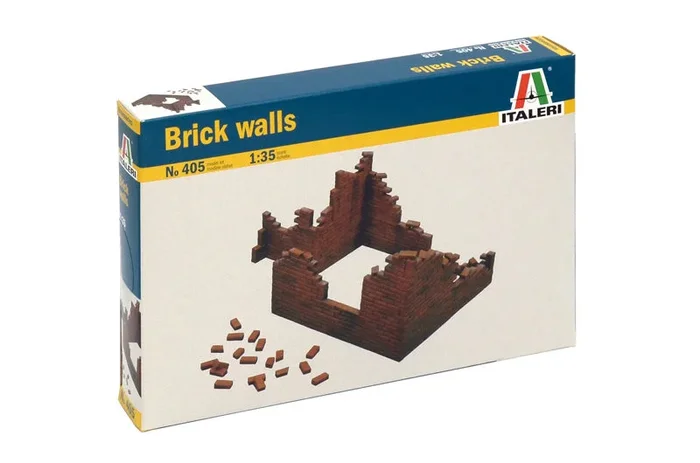 Italeri 405 1/35 Brick Walls Model Kit