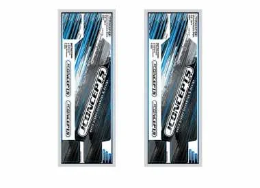 J Concepts 2847 Losi 22X-4 Chassis Protector 2 Sheets