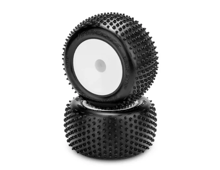J Concepts Drop Step – Pink Compound 2.2″ Stadium Truck Tire Pre-Mounted 4116101091