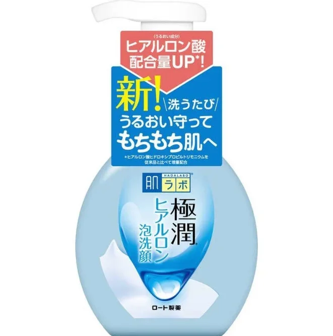 Japan ROHTO Hada Labo Super Hyaluronic Acid Moisturizing Foam Cleanser