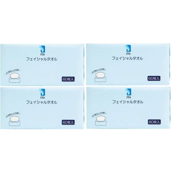 Japanese ITO face towels, 60 pieces