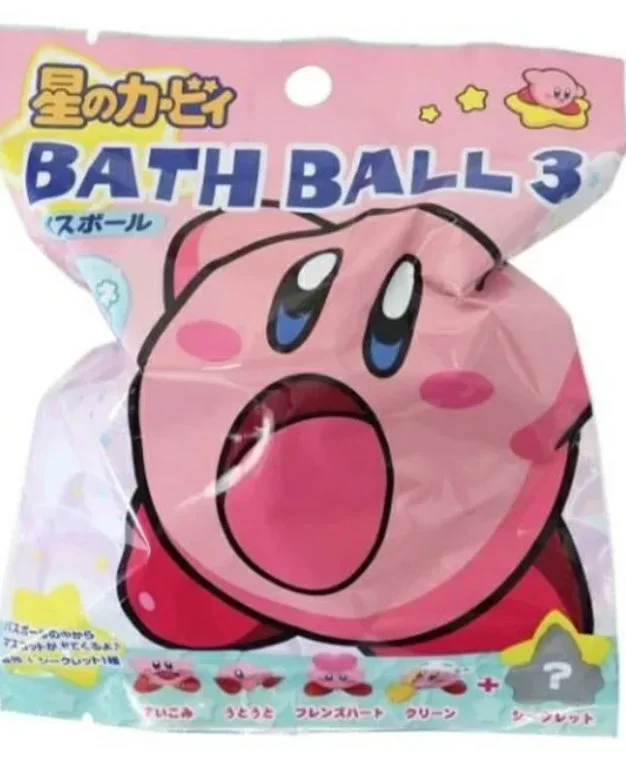 Japanese KIRBY bath ball blind box