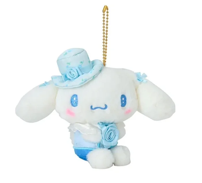 Japanese Sanrio Cinnamon Dog Succulent Rose Pendant