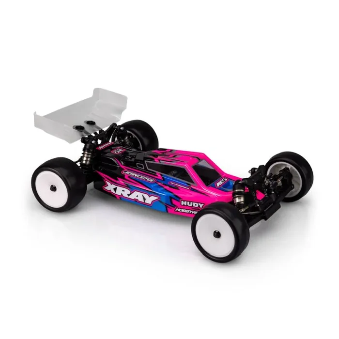 Jconcepts F2 Body For XRAY XB2 2025 w/2 Carpet-Turf-Dirt Wings 0690